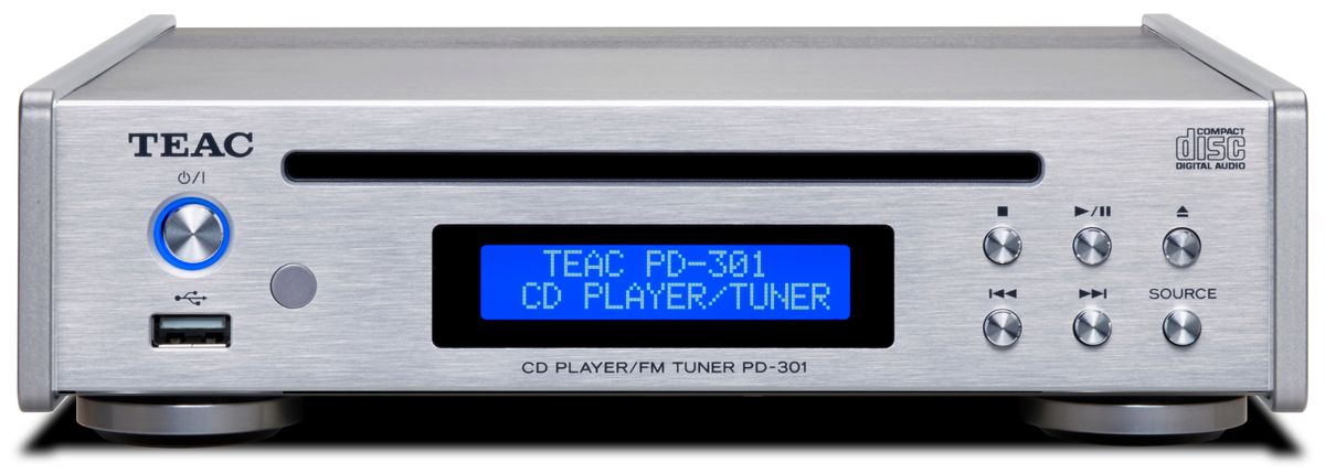 TEAC PD-301DAB-X/S, DAB+/FM og CD Afspiller (Sølv)