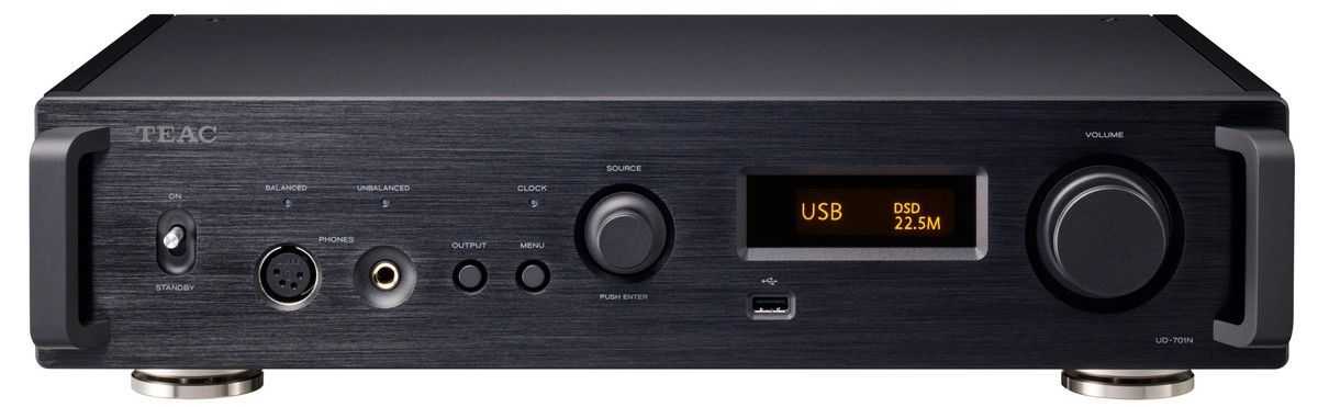 TEAC UD-701N Netværk DAC Pre-Amp (Sort)