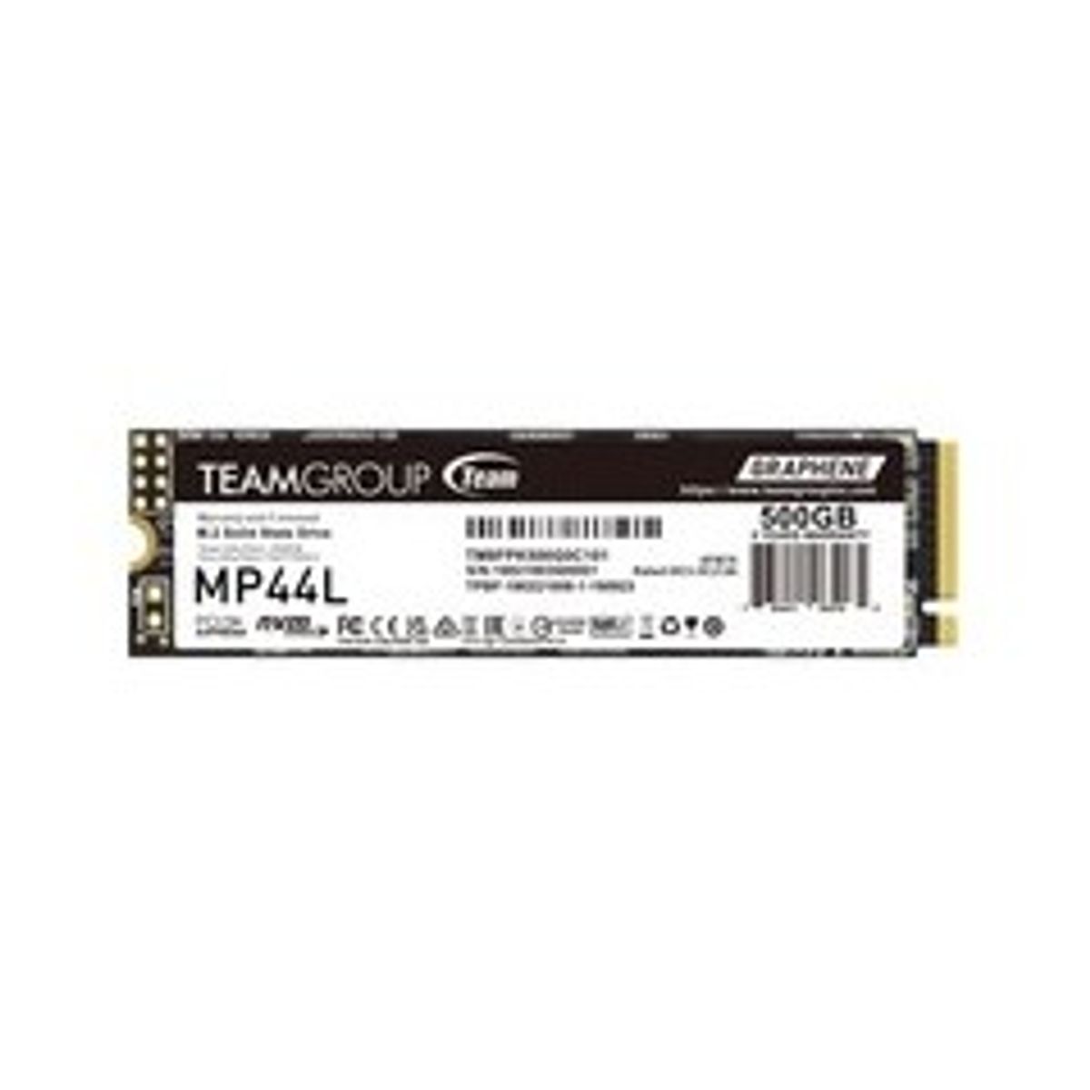 Team Group Solid state-drev MP44L 500GB M.2 PCI Express 4.0 x4 (NVMe)