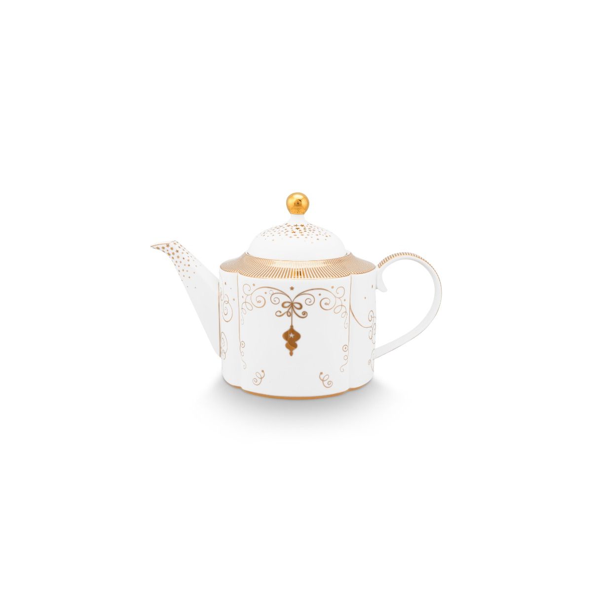 Teapot Large Royal Winter White 1.65ltr