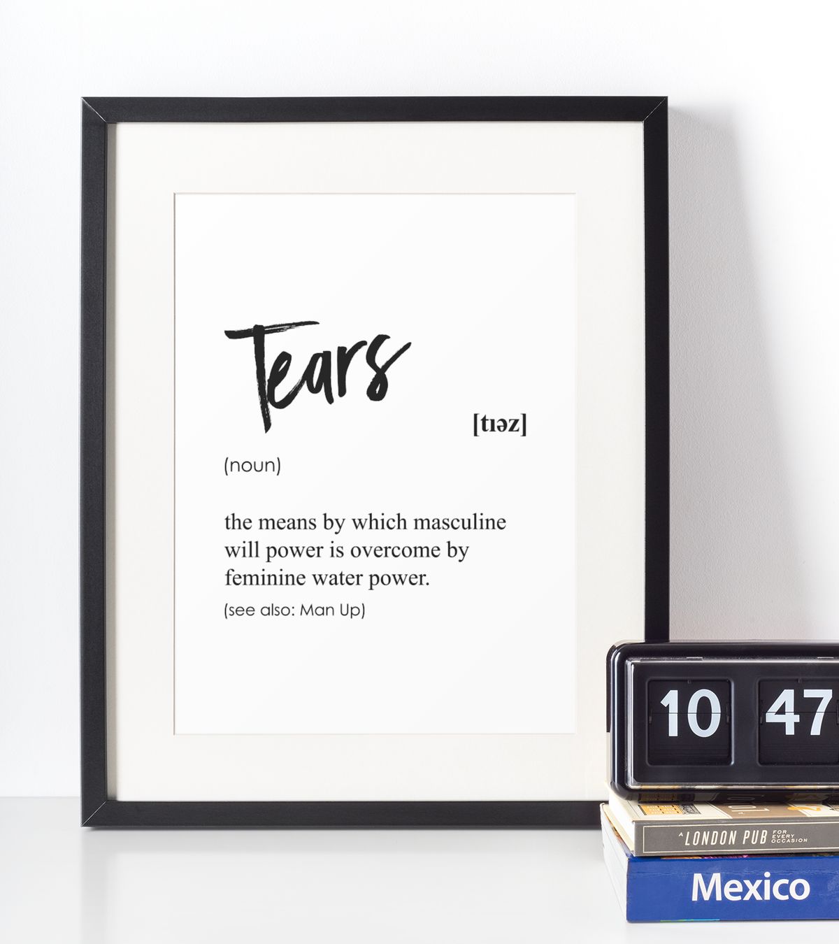 Tears definition plakat