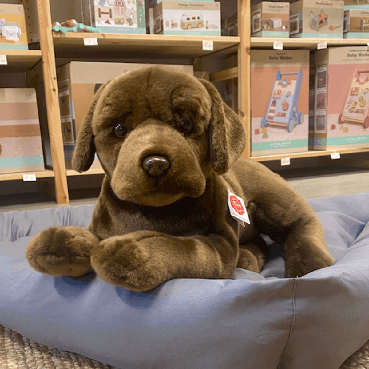 Teddy Hermann - Labrador bamse brun, 50 cm