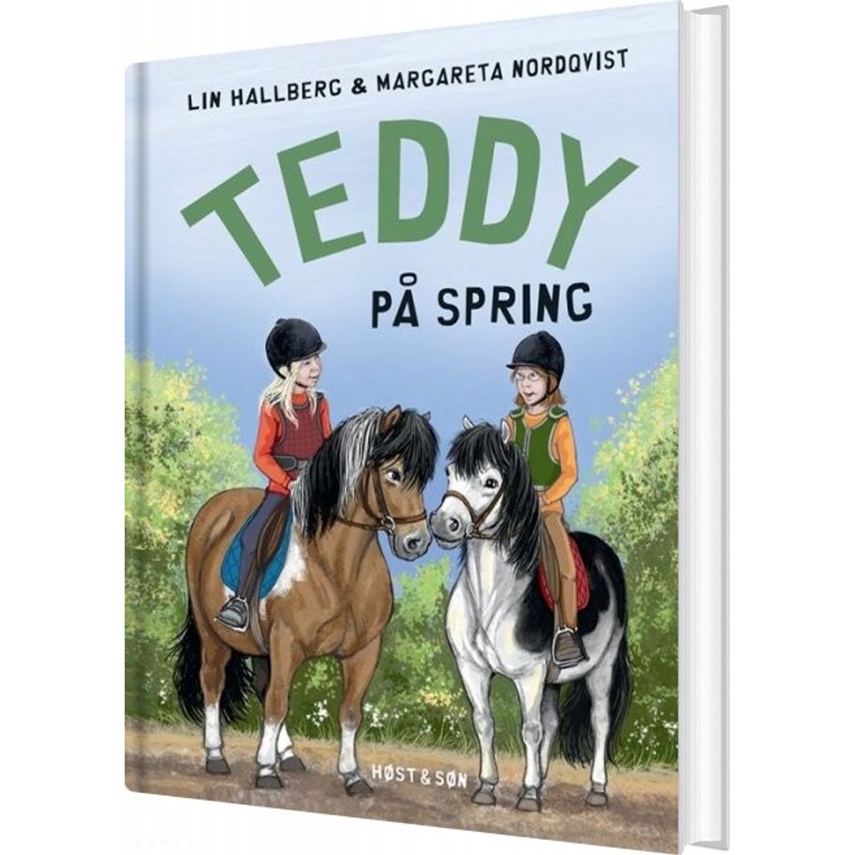 Teddy På Spring - Lin Hallberg - Bog