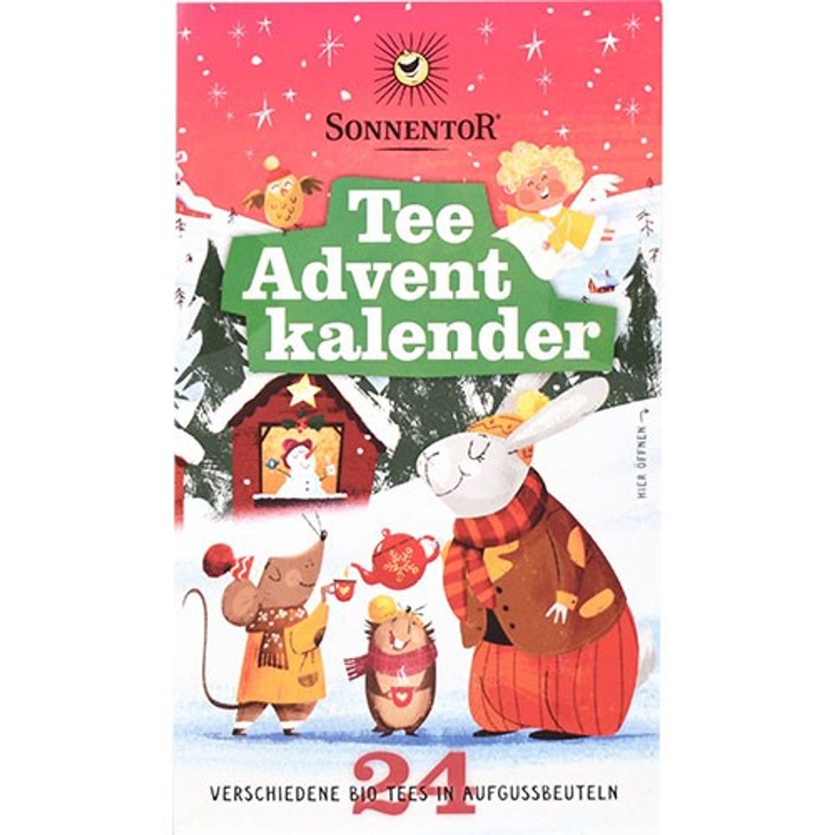 Tee-Advent kalender Økologisk - 39 gram