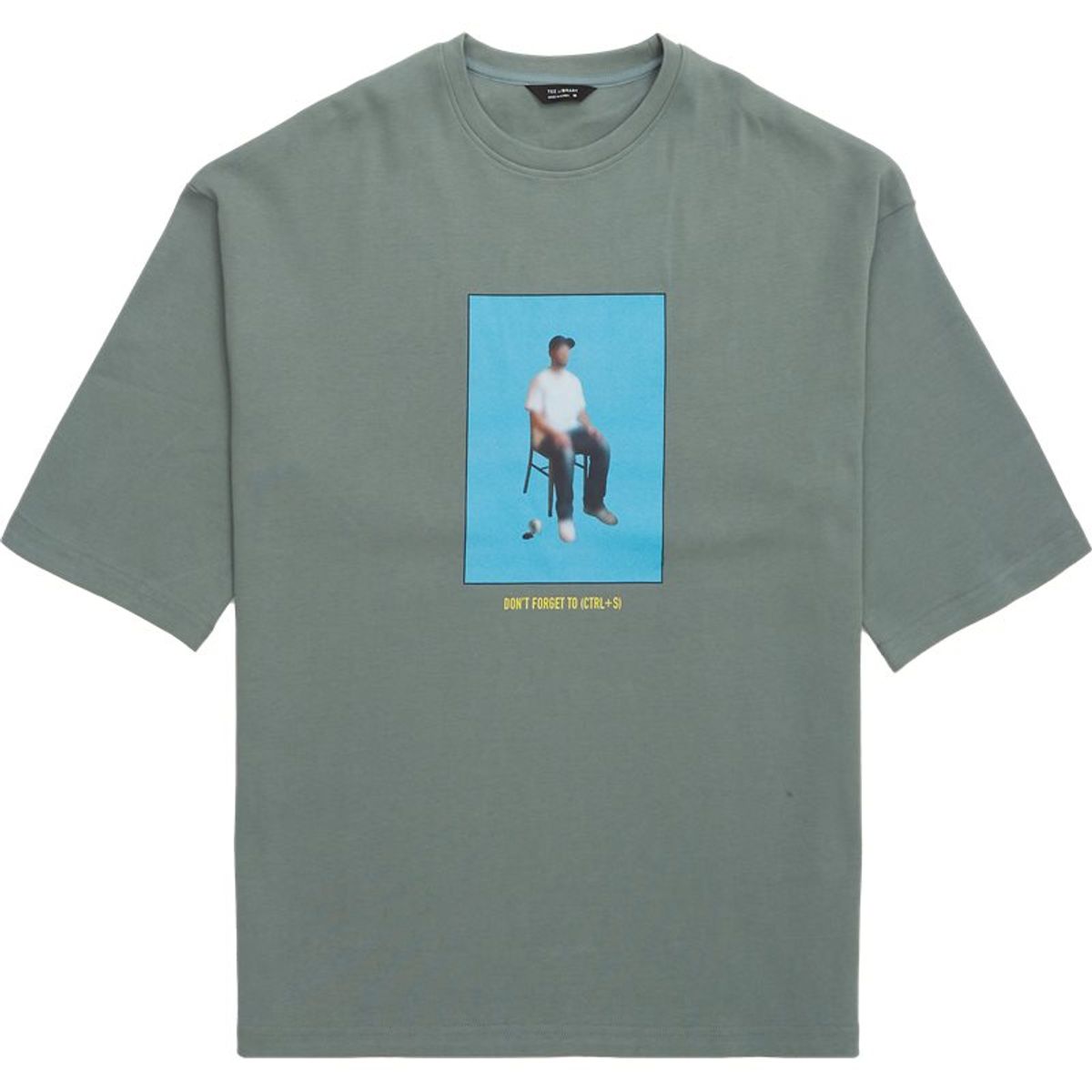 Tee Library Ctrl + S T-shirt Moss