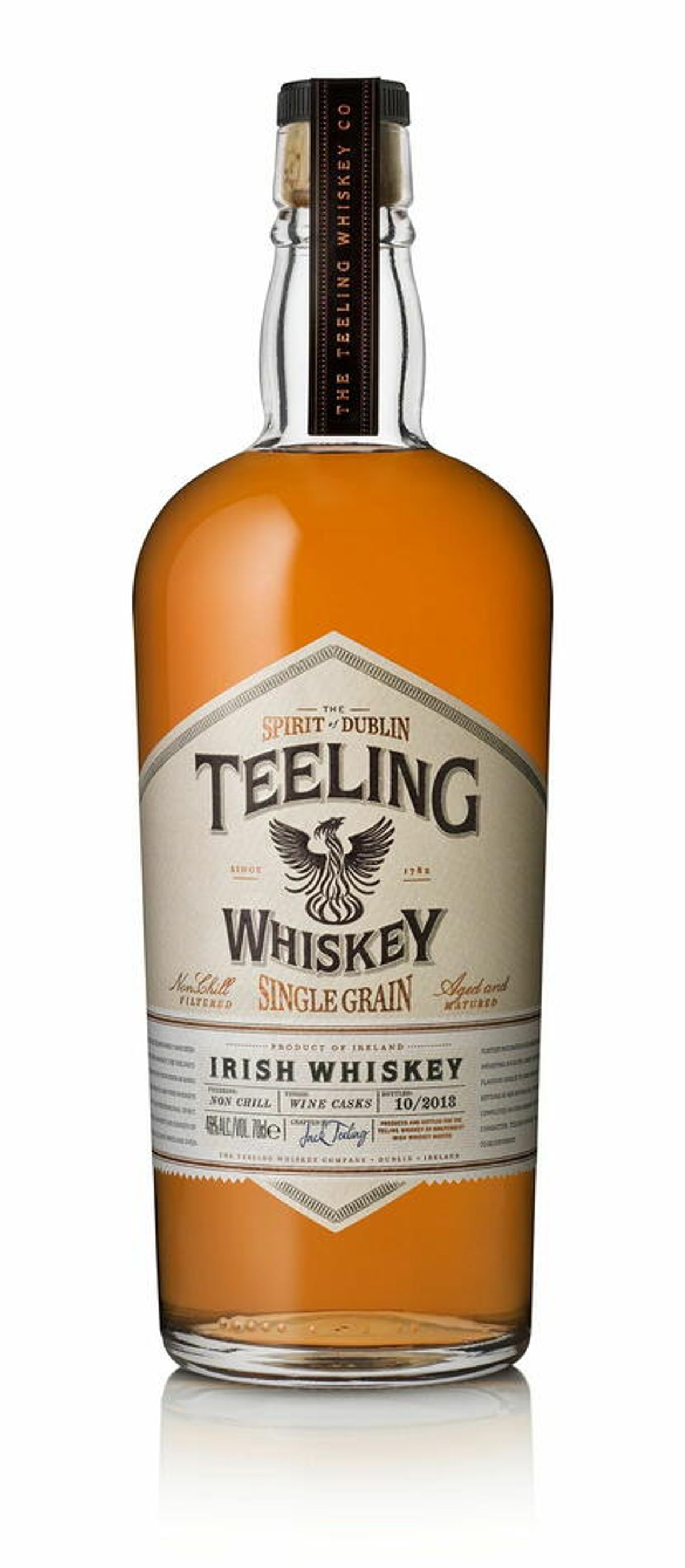 Teeling Single Grain Irish Whiskey Fl 70