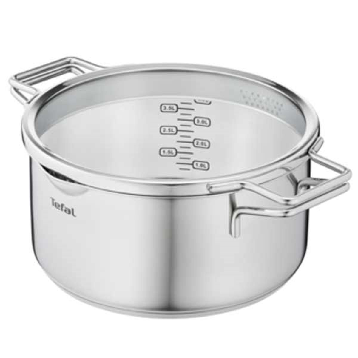 Tefal Nordica Gryde med glaslåg - 2,7 liter - H8524436