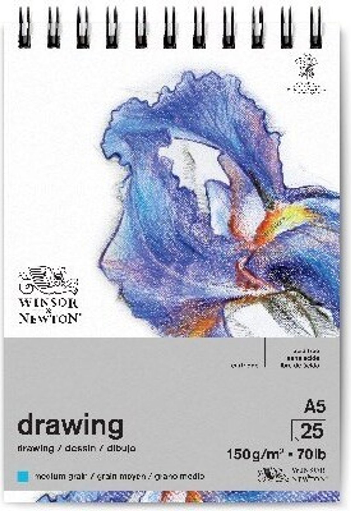 Tegneblok - A5 - Medium - 25 Sider - Winsor & Newton