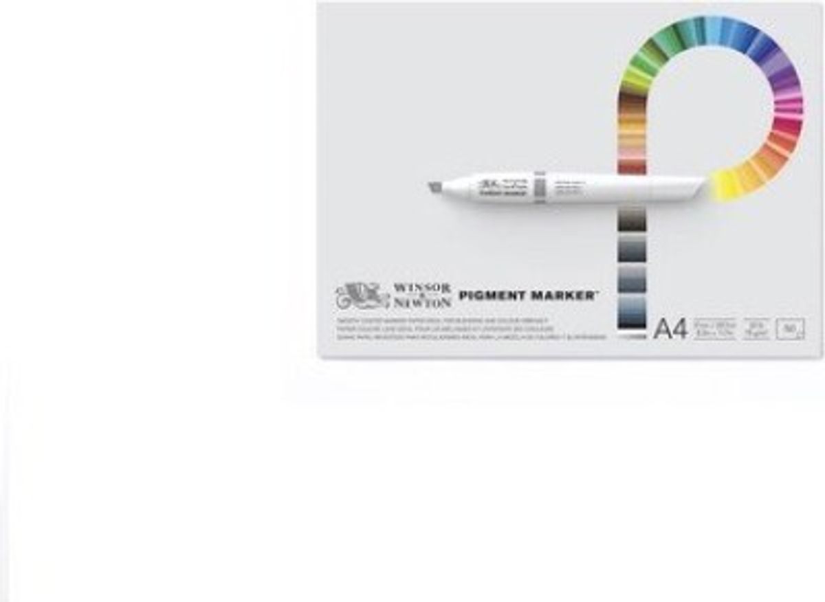 Tegneblok - Pigment Marker - A4 - 15 Ark - Winsor & Newton