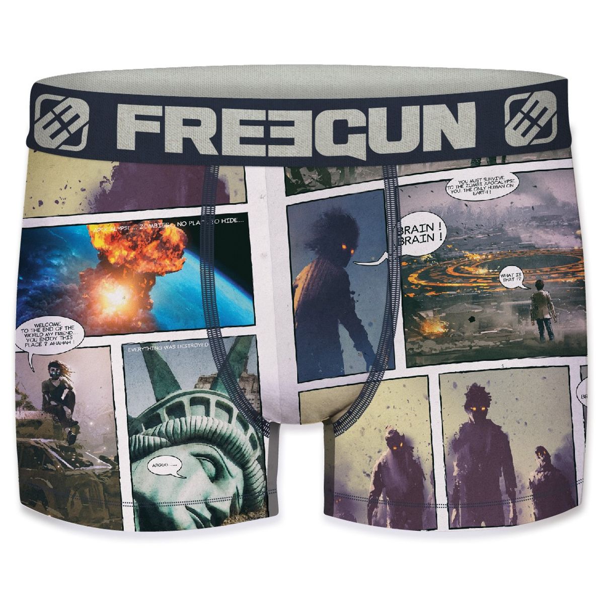 Tegneserie 2 - Freegun Microfiber Boxershorts