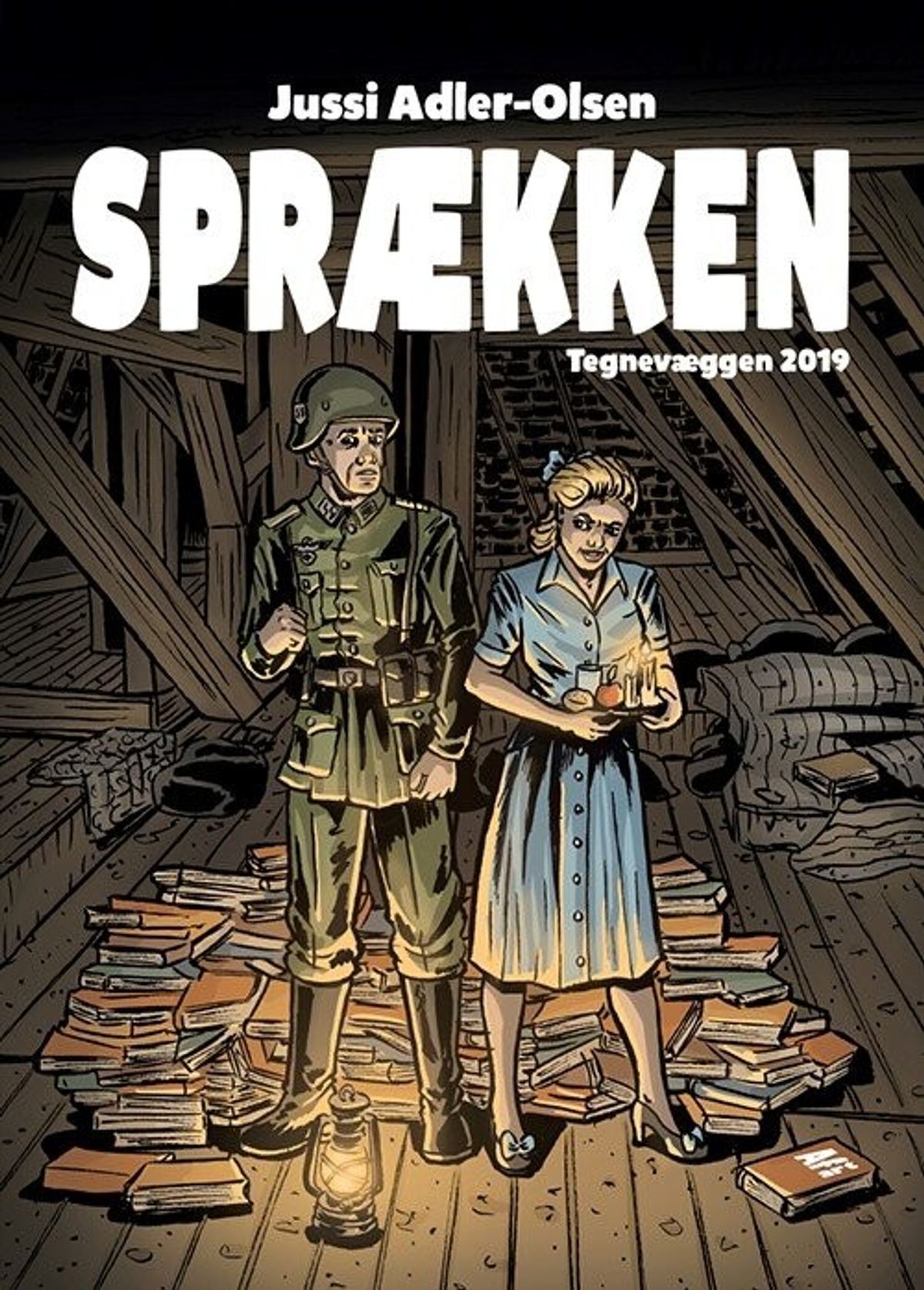 Tegnevæggen 2019: Sprækken - Peter Madsen - Tegneserie