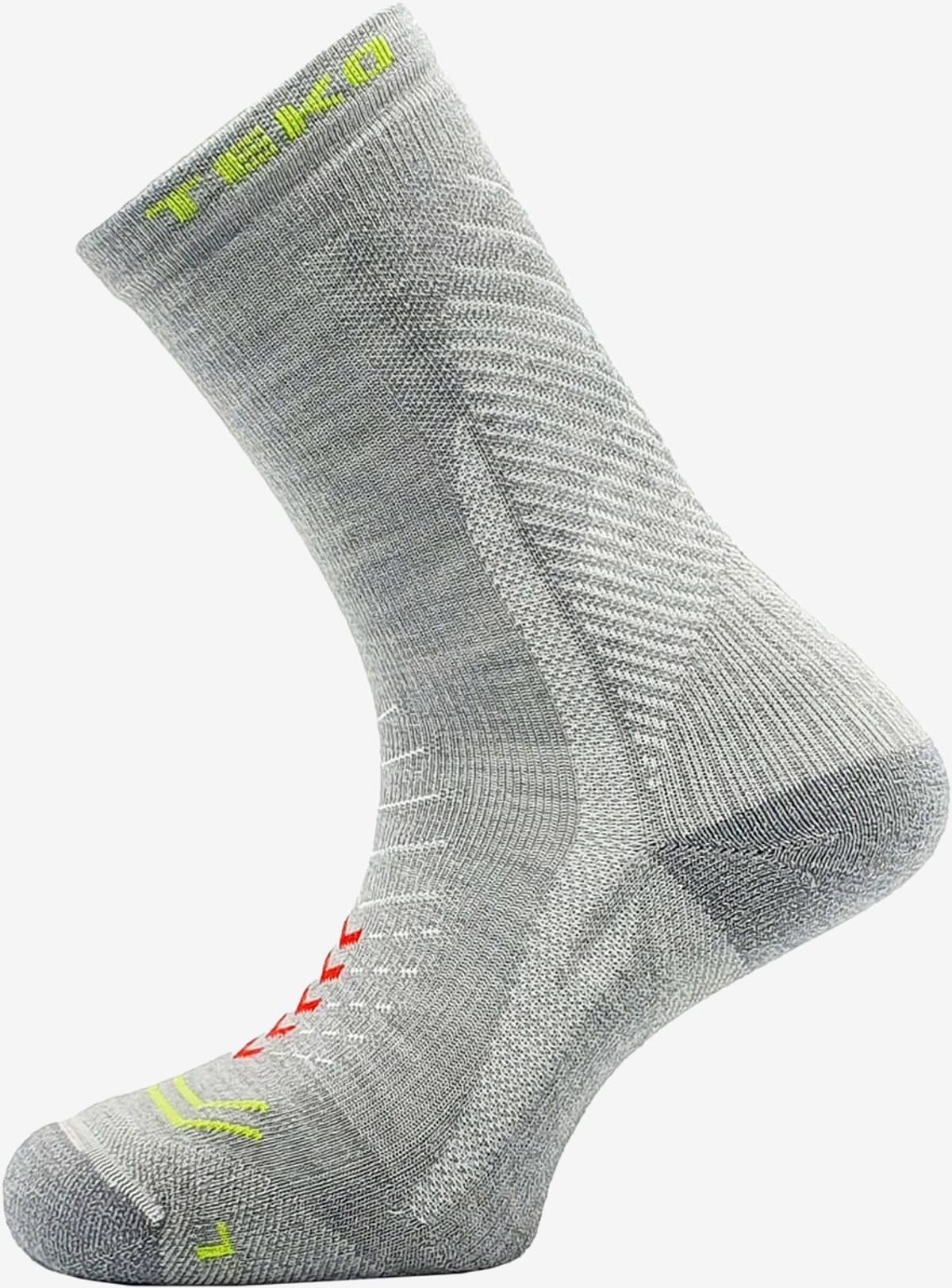 Teko - EcoHike Merino Discovery Light Cushion 2.0 (Lysegrå) - L