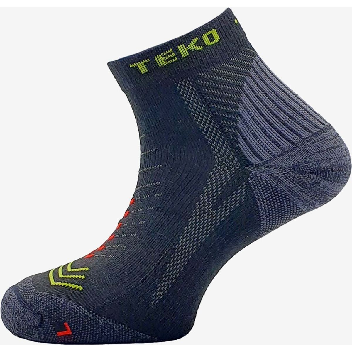 Teko - EcoRun Enduro Mini Crew Light Half Cushion 2.0 (Sort) - S