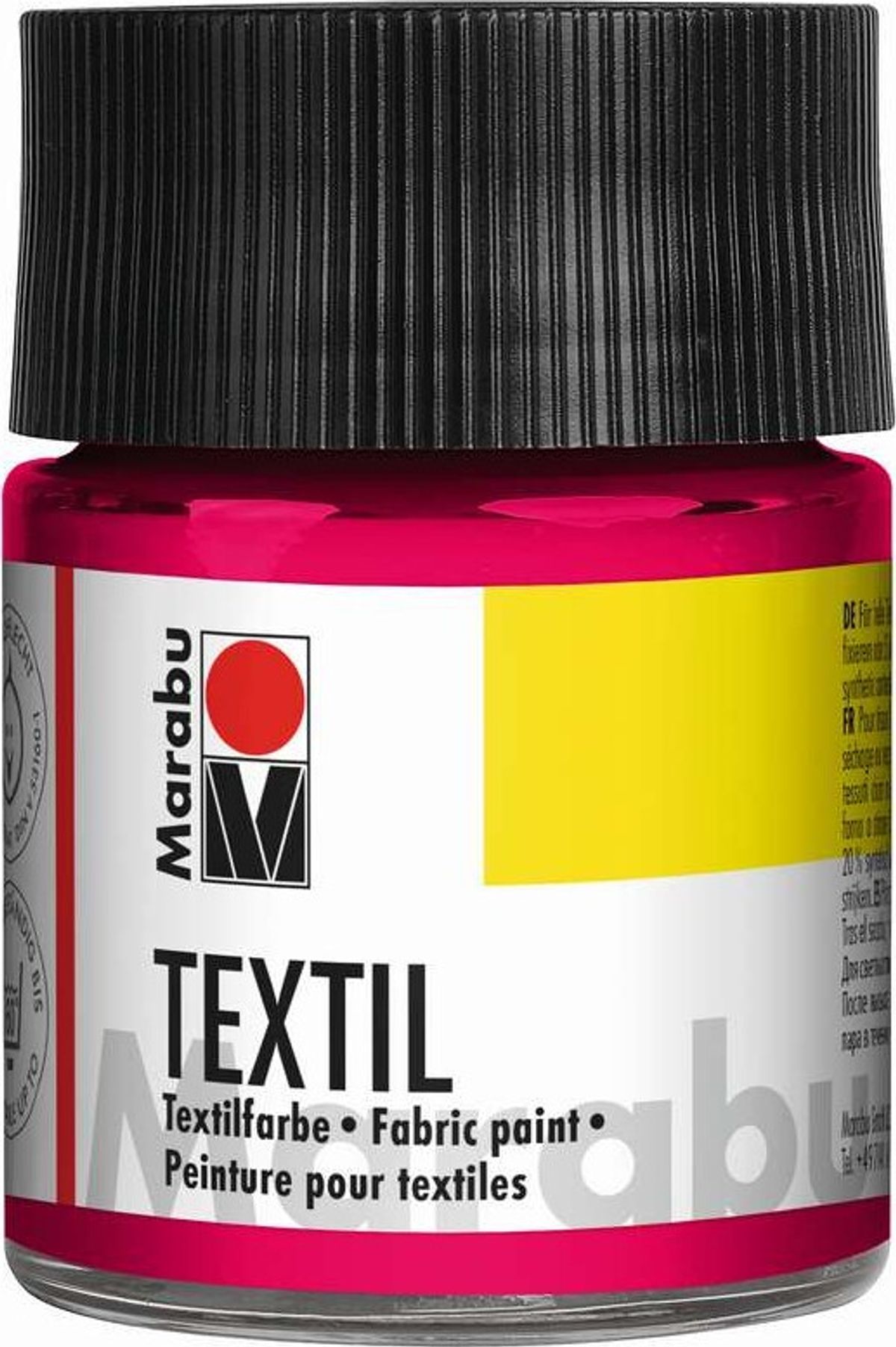 Tekstil Maling - Kirsebær Rød - Textil - 50 Ml - Marabu