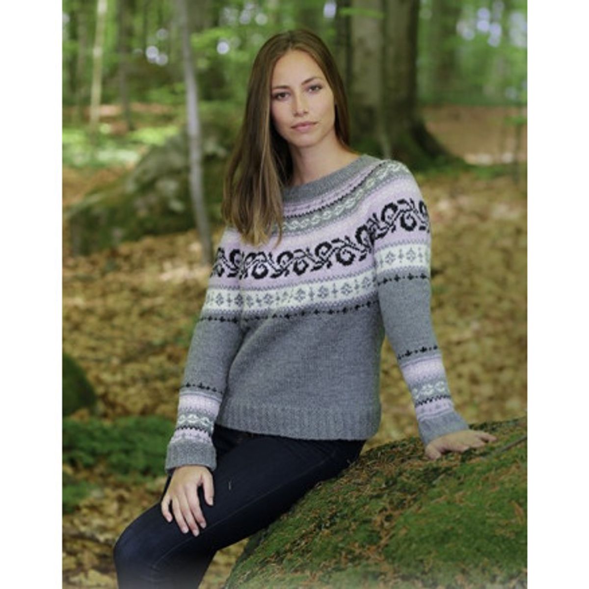 Telemark by DROPS Design - Bluse Strikkeopskrift str. S - XXXL - Large