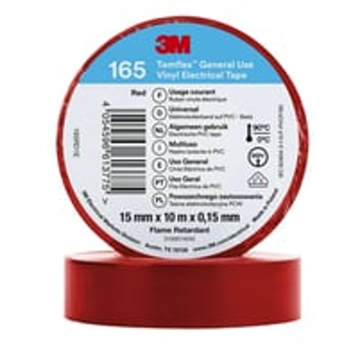 TemflexTM el vinyltape 165 rd 15 mm x 10 m