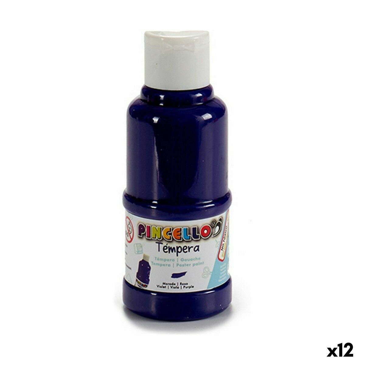 Tempera Lilla 120 ml (12 enheder)