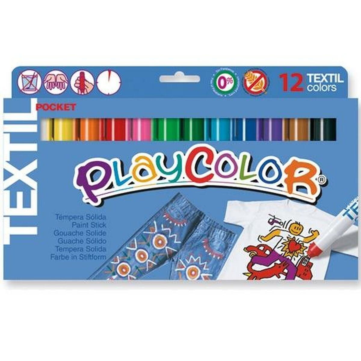 Tempera Playcolor Fast Multifarvet