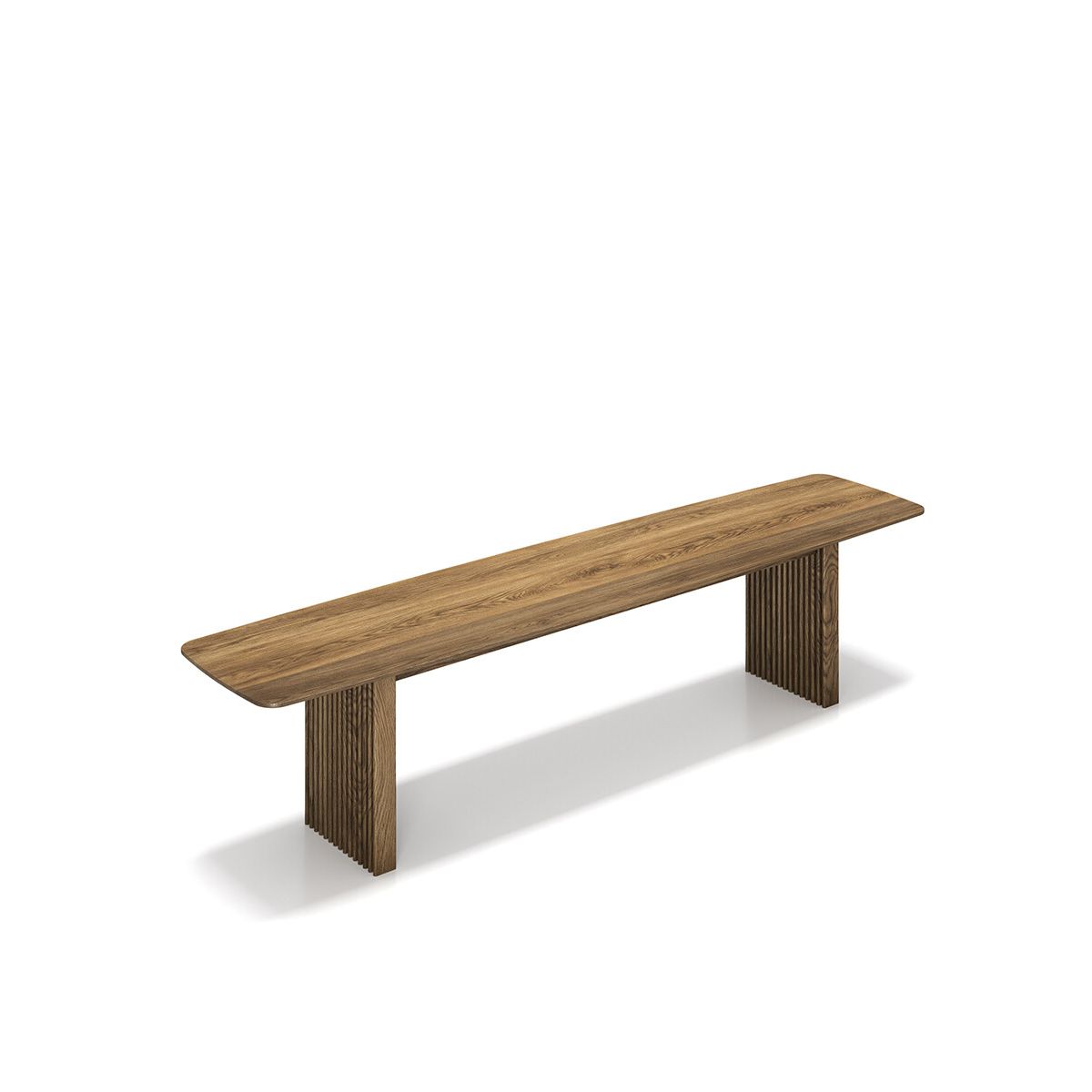 Ten Bench fra DK3 (L 180 cm, Røget eg)