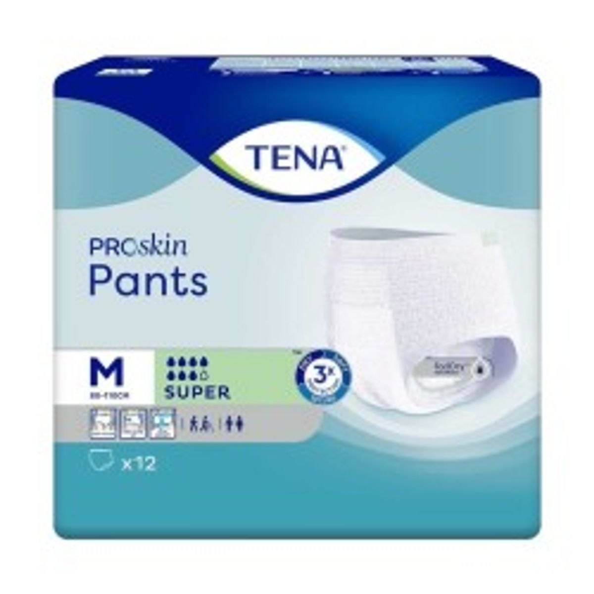 TENA Pants Super, 12 stk.