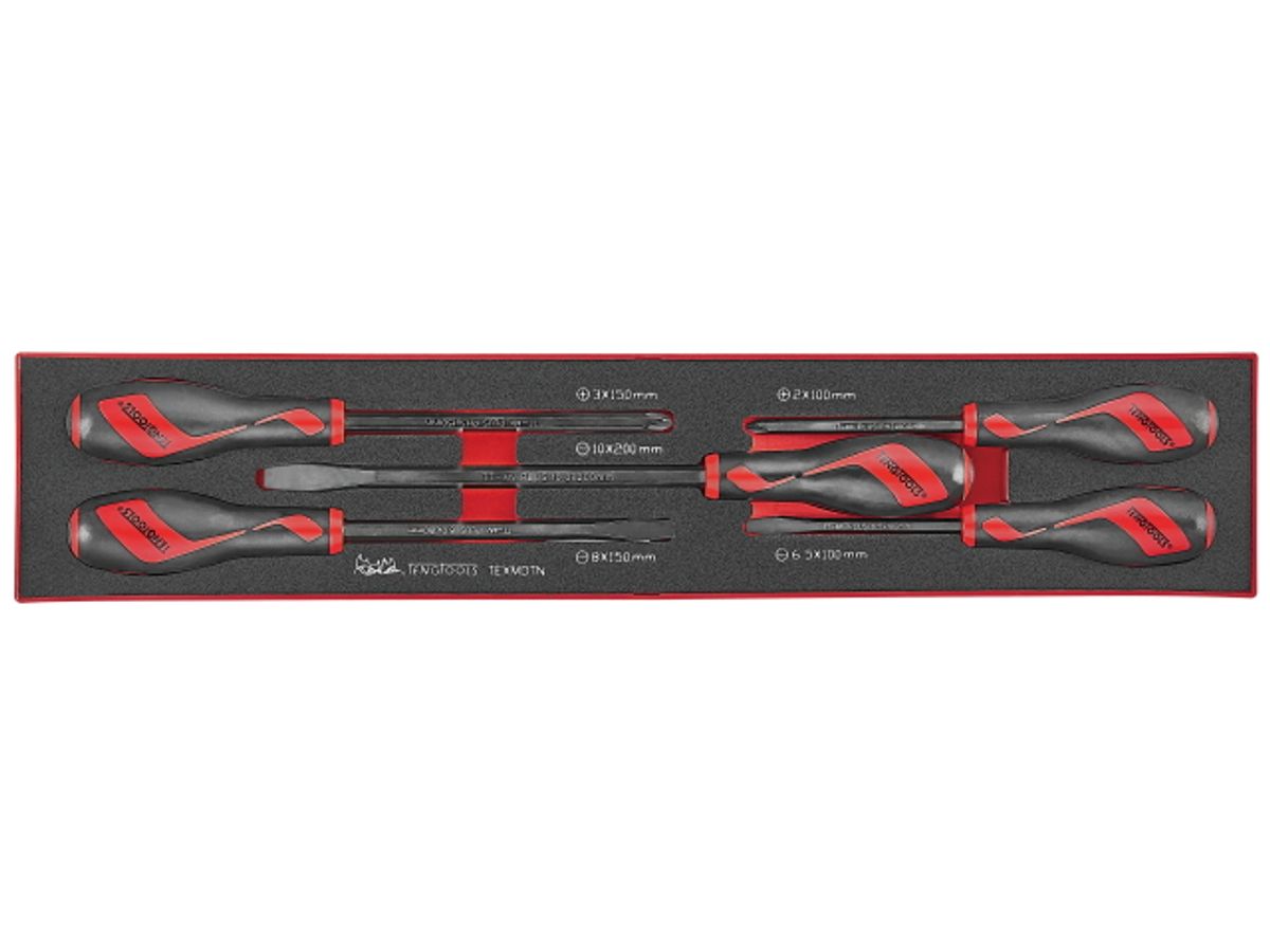 Teng Tools skruetrækkersæt 5 dele TEXMDTN