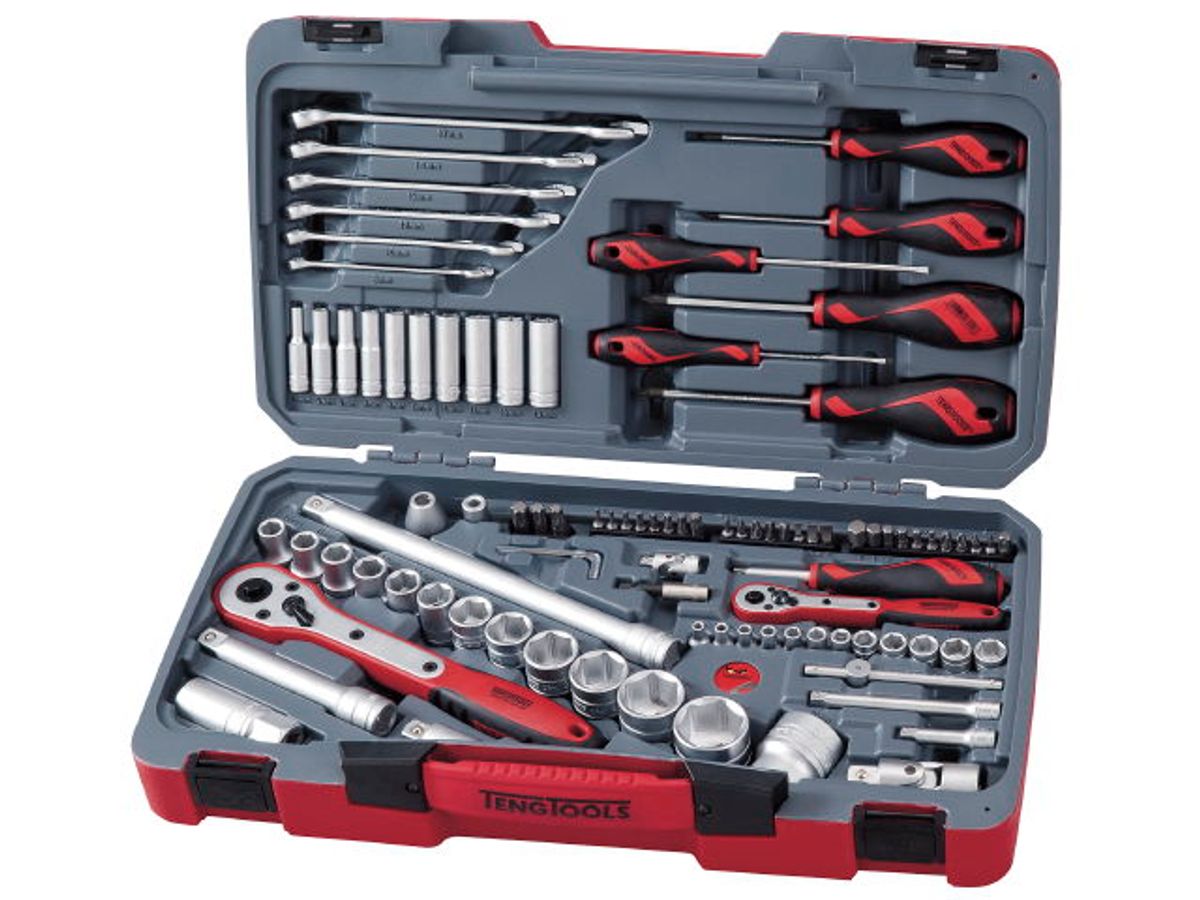 Teng Tools topnøglesæt 1/4" og 1/2" TM095 - 95 dele