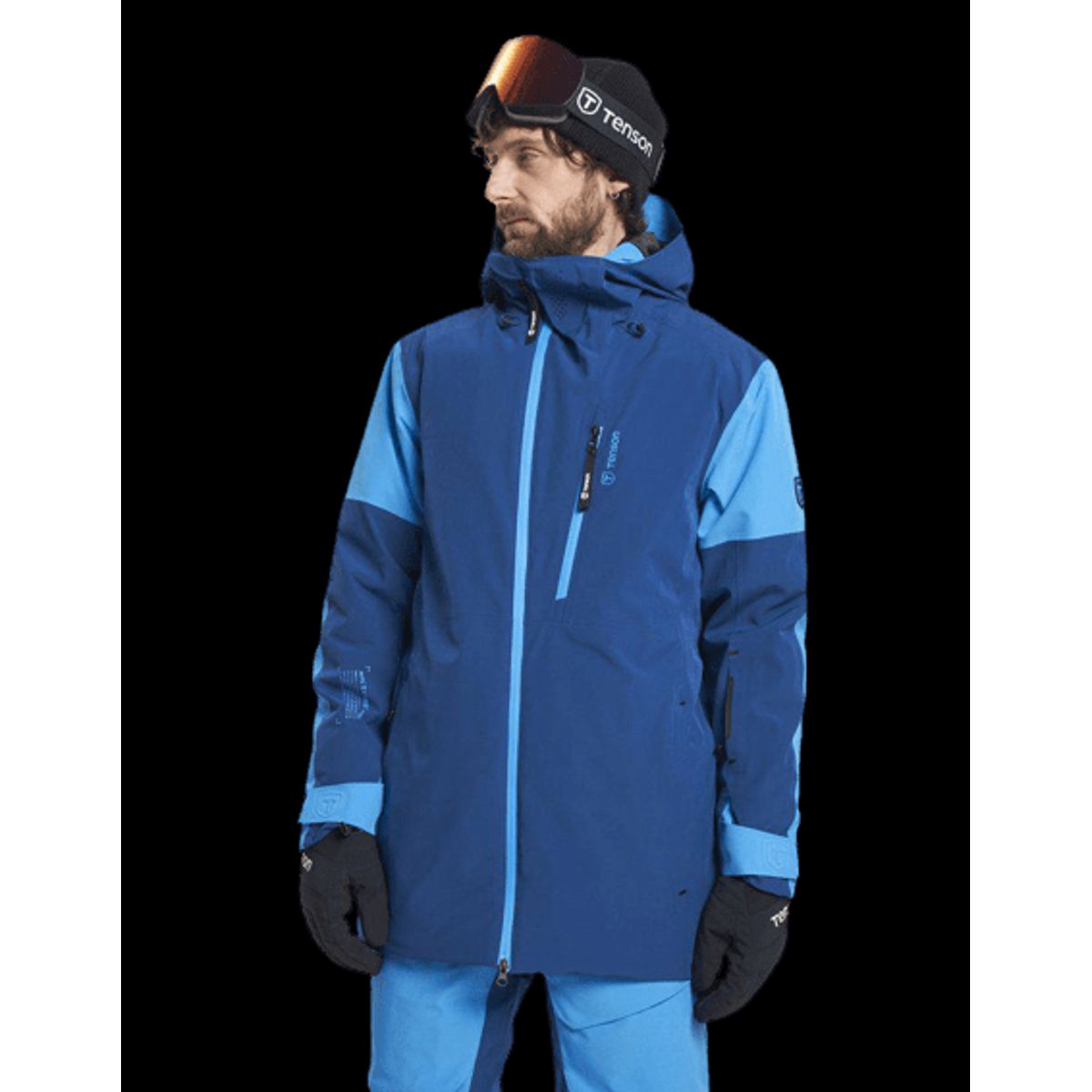 Tenson Aerismo Skijakke Herre (Farve: Maritime Blue, Størrelse: Xl)