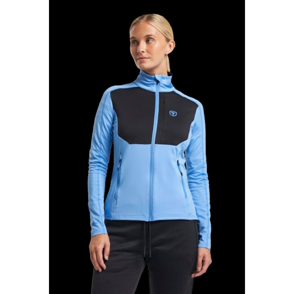 Tenson Txlite Full Zip Dame (Farve: Light Turquoise, Størrelse: L)