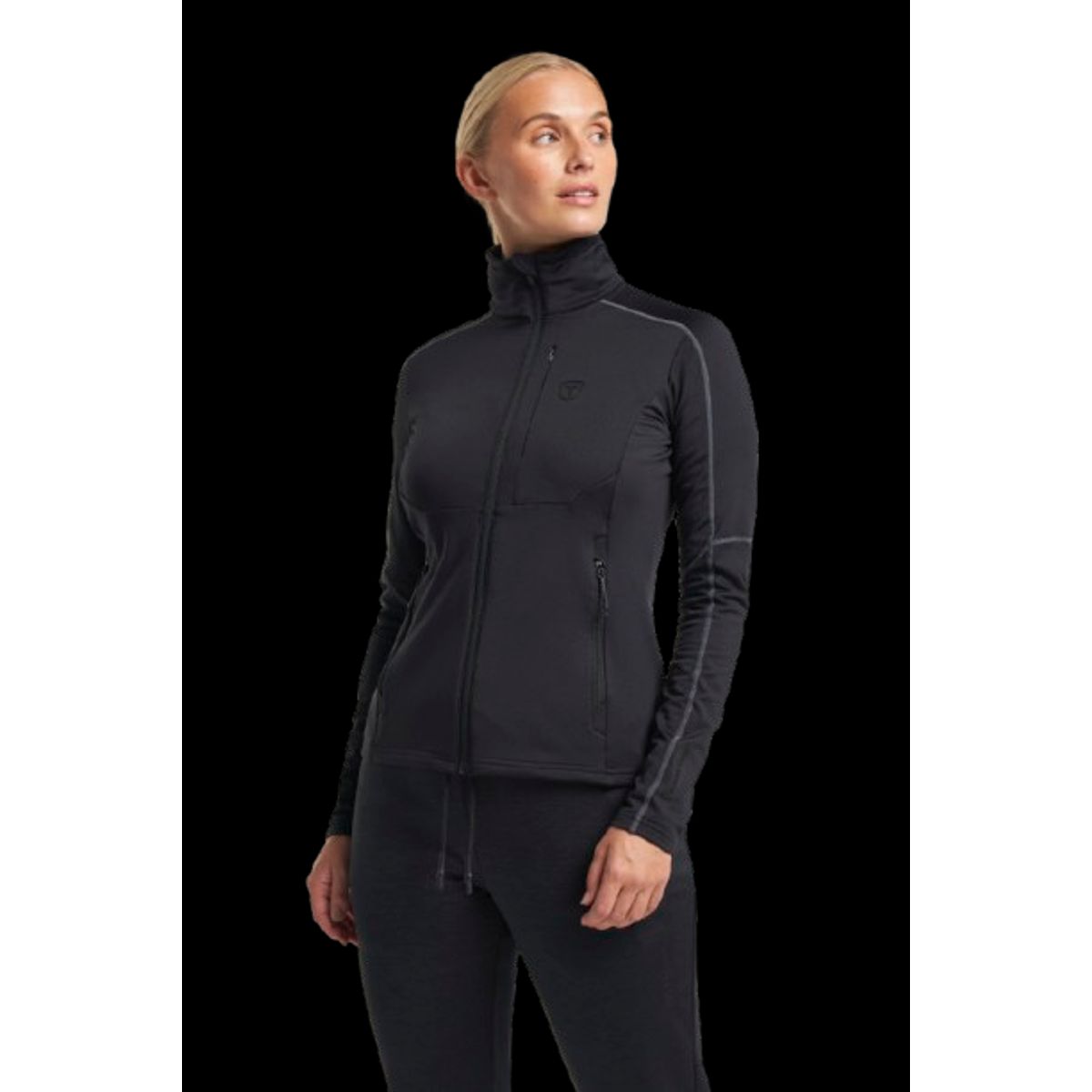 Tenson Txlite Midlayer Dame (Farve: Black, Størrelse: L)