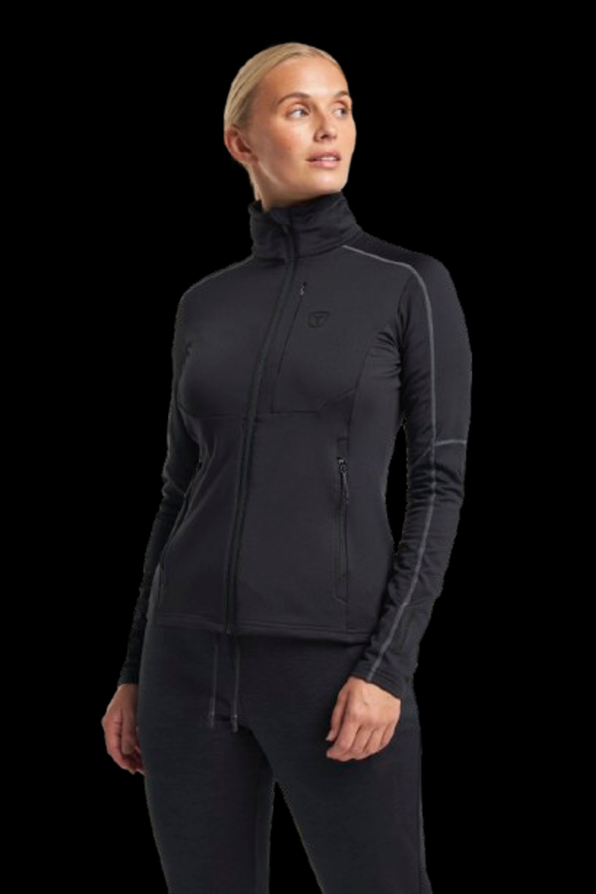 Tenson Txlite Midlayer Dame (Farve: Black, Størrelse: M)