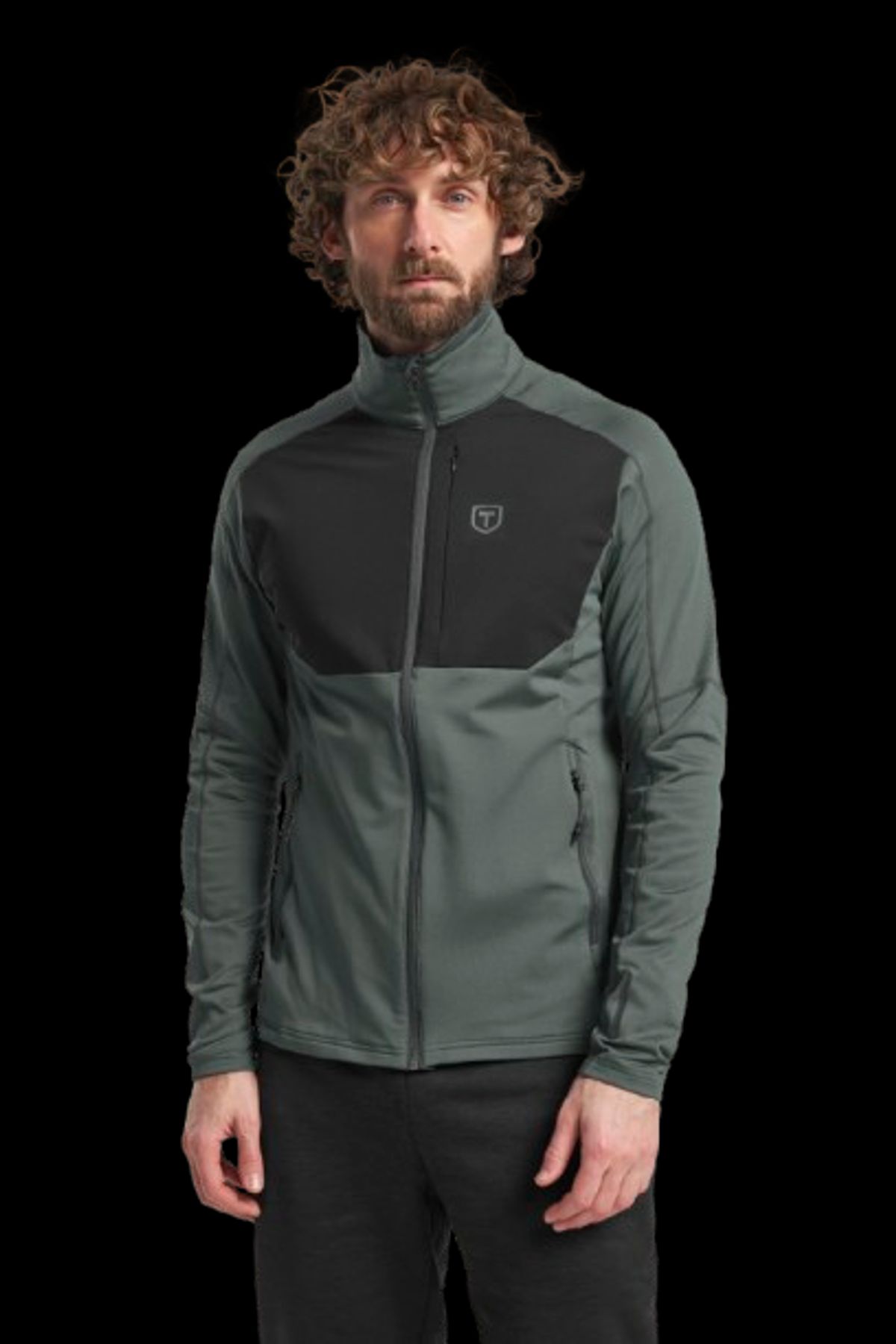 Tenson Txlite Midlayer Herre (Farve: Grøn, Størrelse: 3xl)