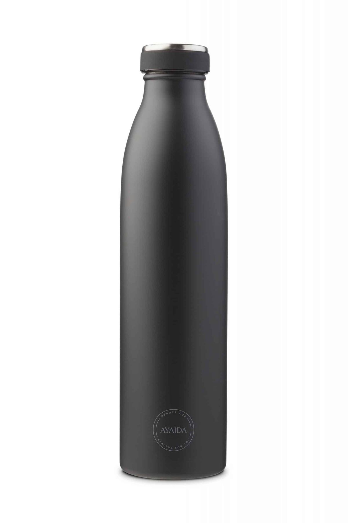 Termo drikkedunk i rustfrit stål - 750 ml. - Matte Black