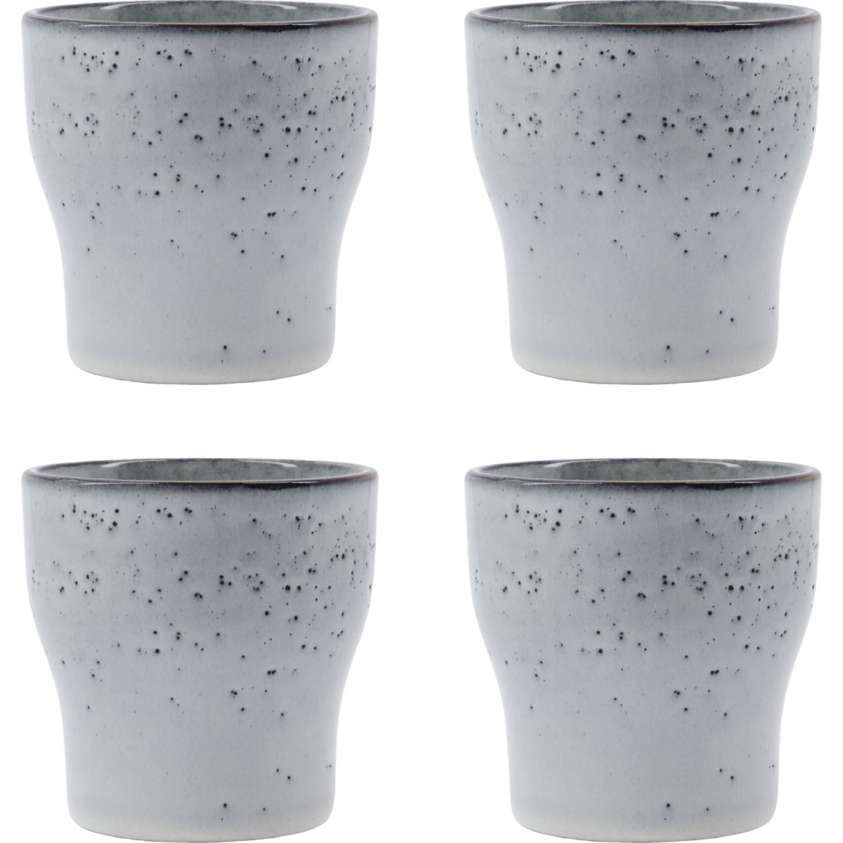 Termokrus, HDLiss, Lysegrå - Light grey / Stoneware / h: 9 cm, dia: 9 cm