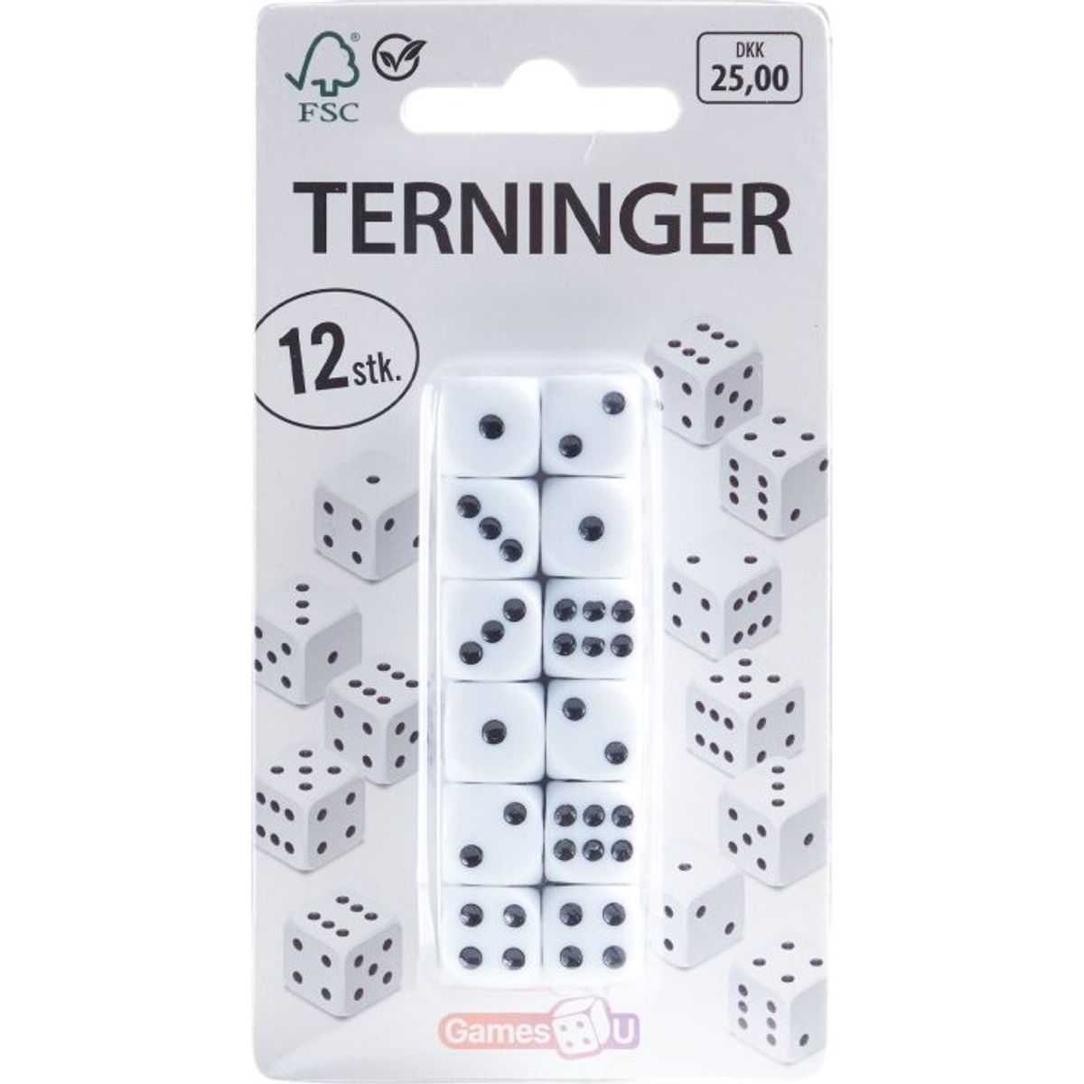 Terninger - 12 Stk