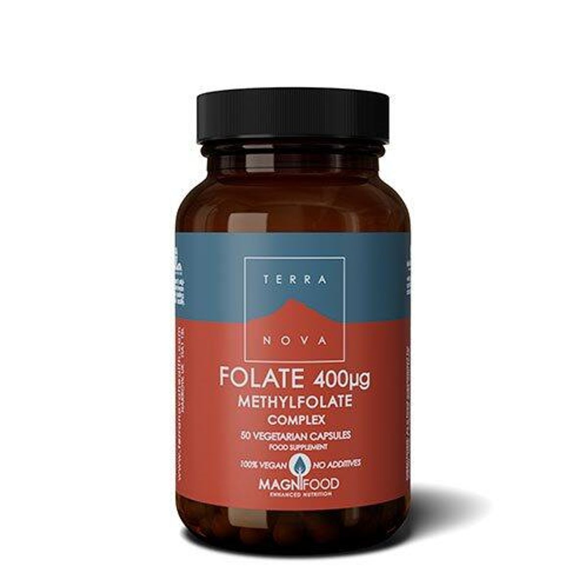 Terranova Folate 400 µg, 50kap.