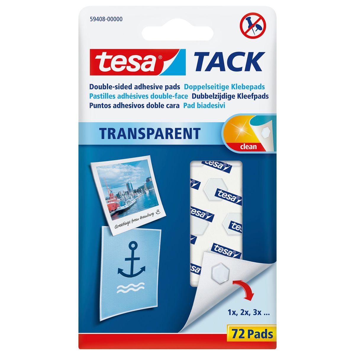 Tesa Tack brikker standard