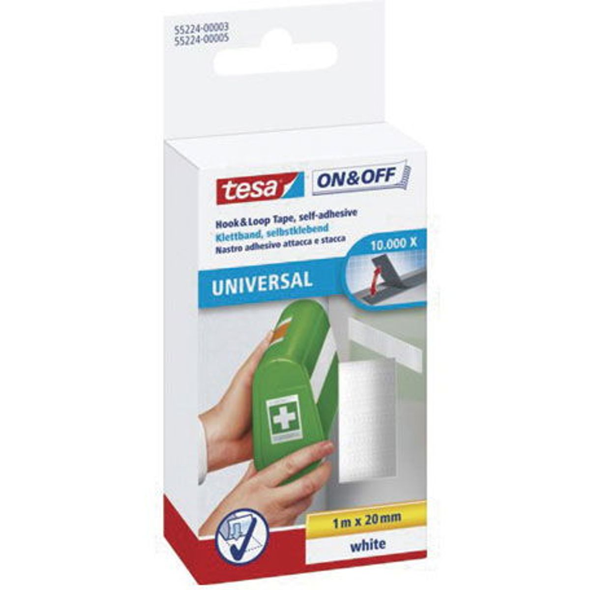 Tesa Universal On & Off burretape