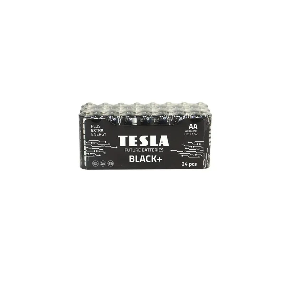 TESLA Black Alkaline batteri AA LR06 (24 stk) - 2293099