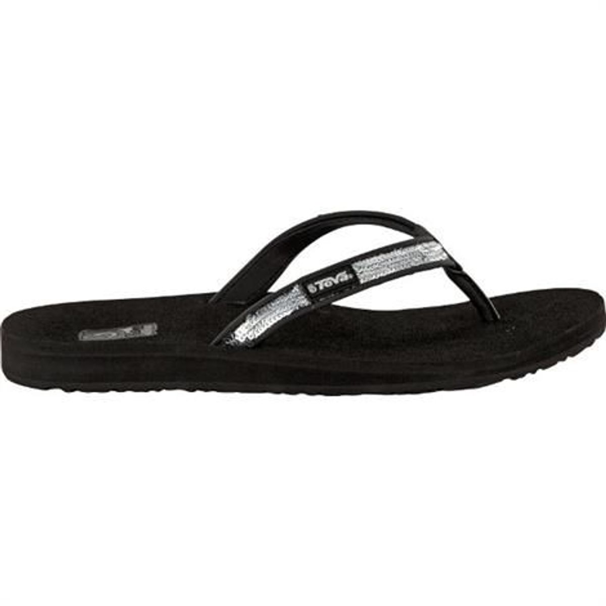 Teva Contoured Ribbon Mush Paparazzi Dame, Silver