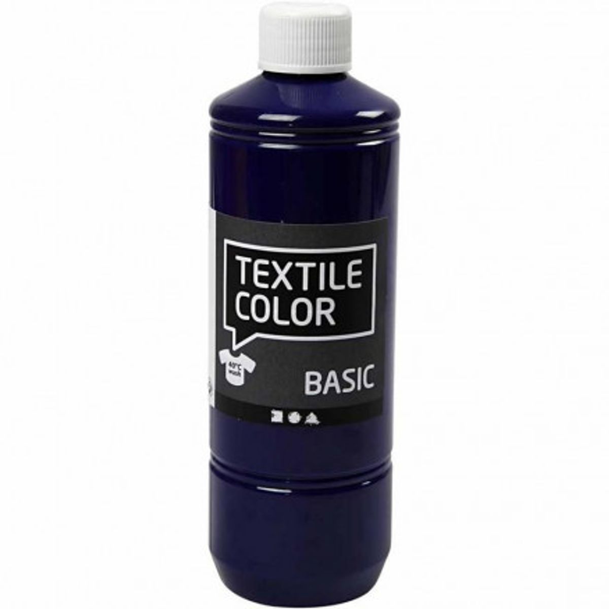 Textile Color, brilliant blå, 500 ml/ 1 fl.