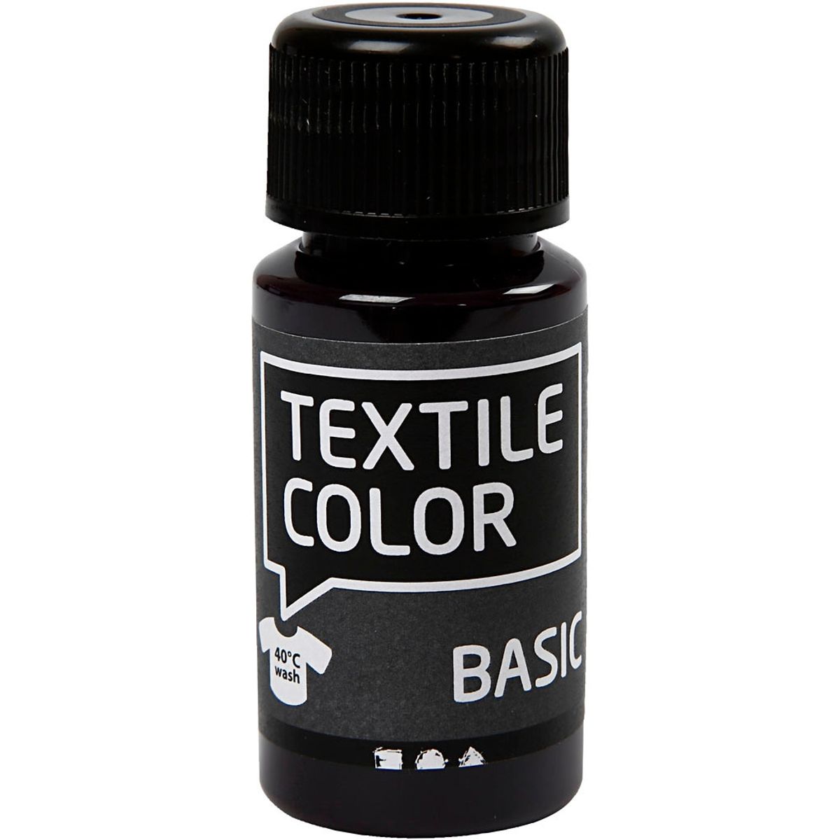 Textile Color, rød violet, 50 ml