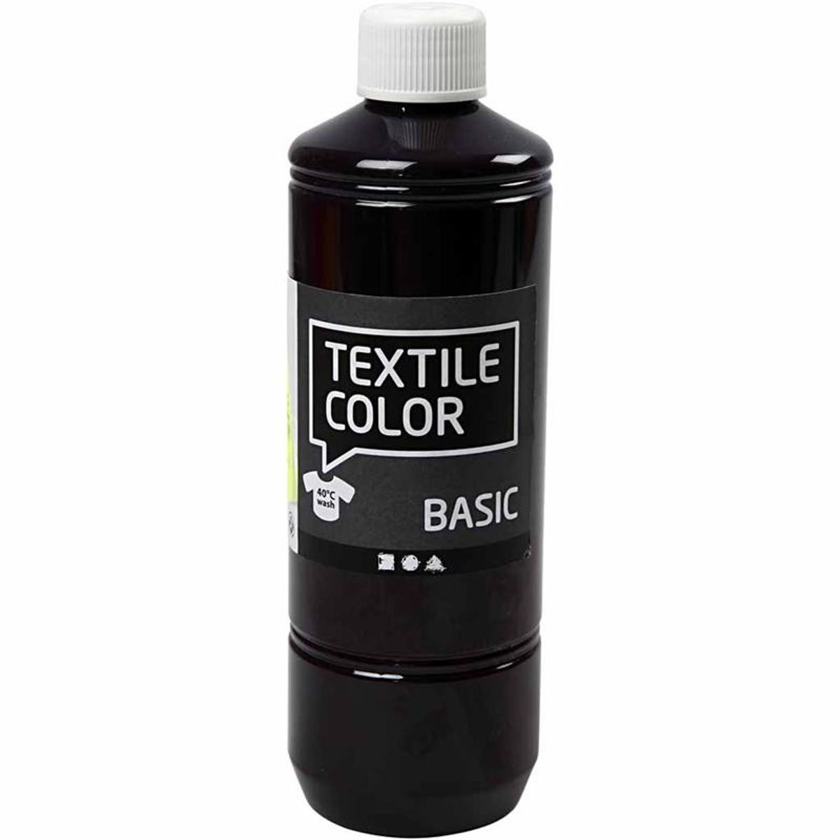 Textile Color, rød violet, 500 ml