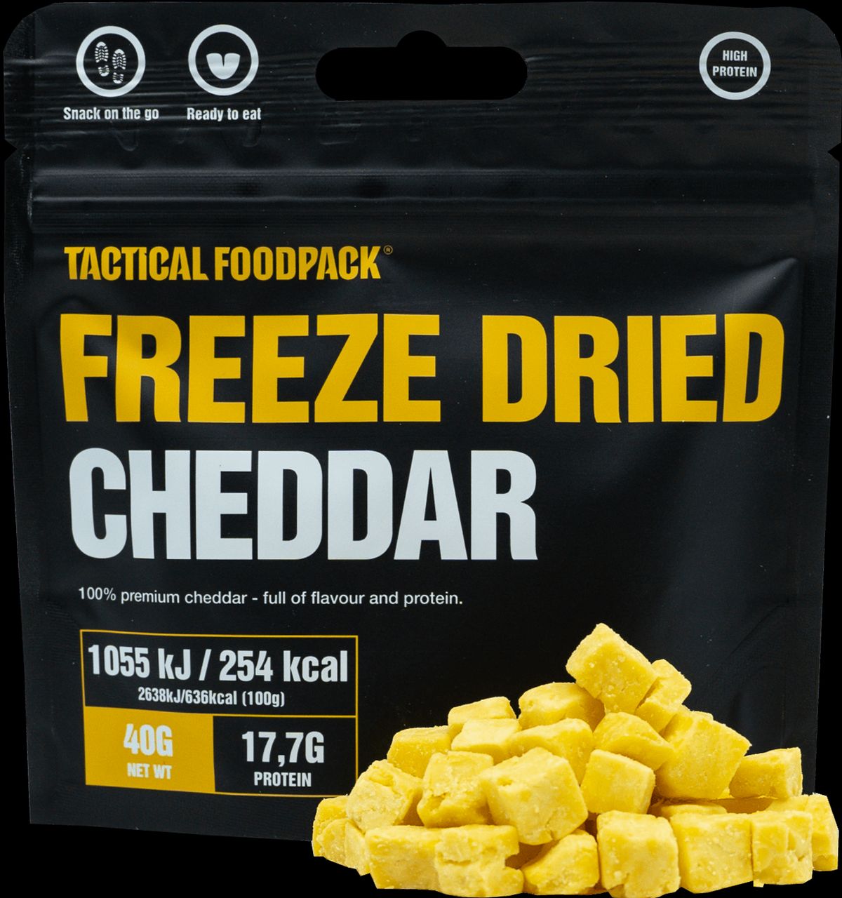 TF Frysetørrede Cheddar Snacks