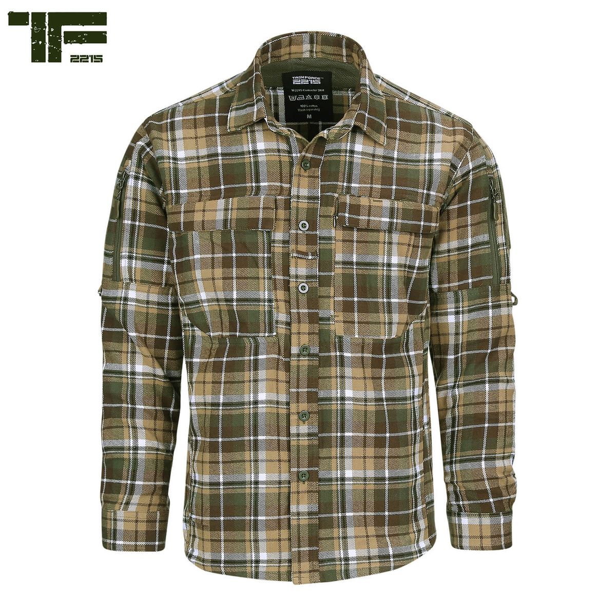 TF2215 Flannel Skjorte Medium