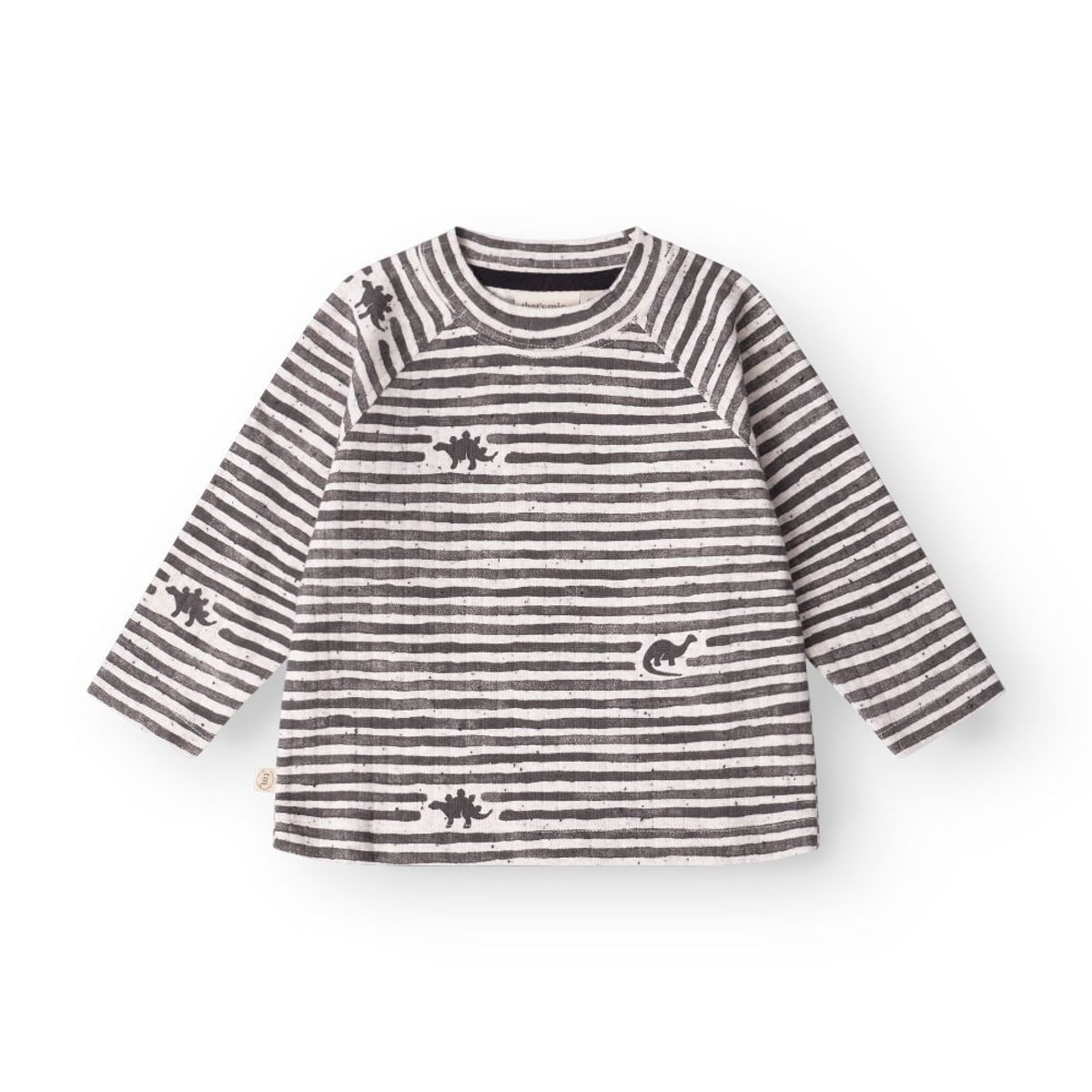 That's Mine - Aksel t-shirt - Mono dino stripe - 68cm - 6M