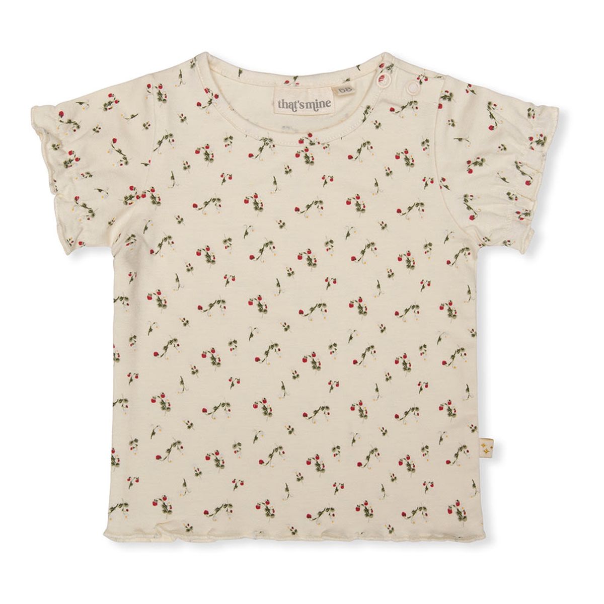 That's Mine - Ebba t-shirt pige - Wild berries - 68 cm - 6 m