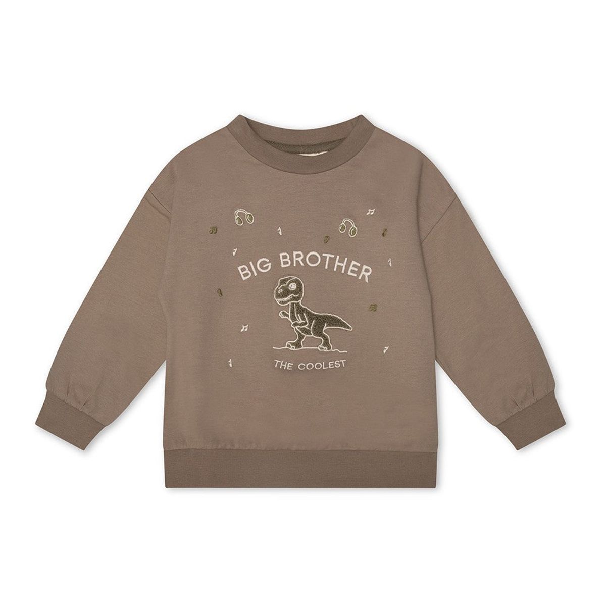 That's Mine - Finley storebror sweatshirt - Fossil - 110 cm - 5 Jahre