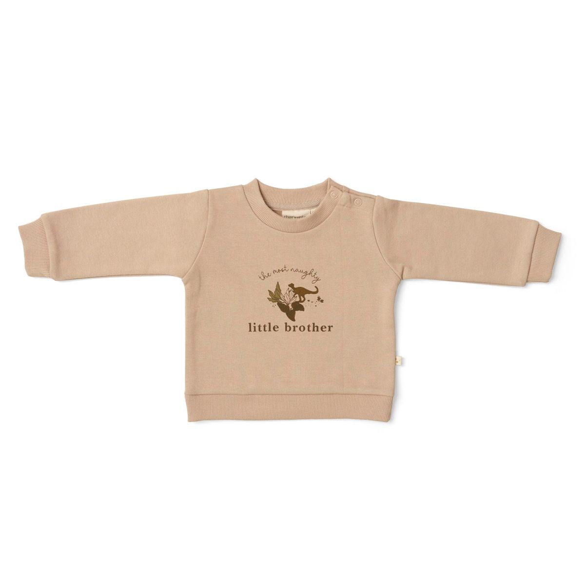 That's Mine - Kellie sweatshirt lillebror - Feather grey - 56 cm - 1 m