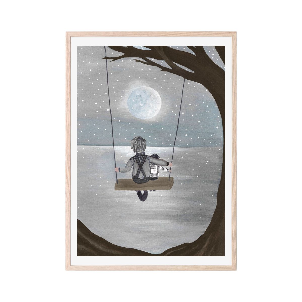 That's Mine - Plakat Swinging in the moonlight - - 50x70