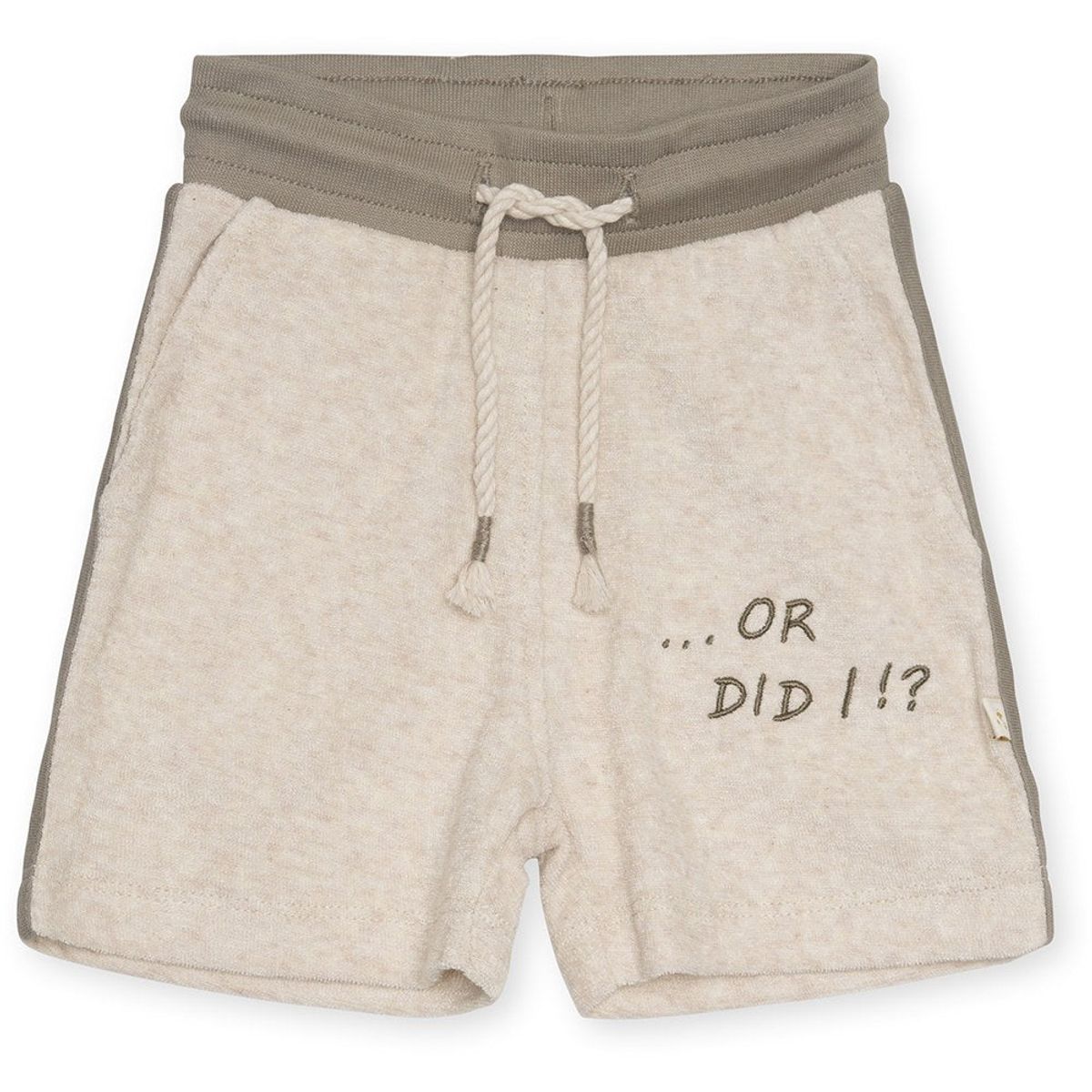 That's Mine - Sejr shorts - Creme melange - 110 cm - 5 Jahre